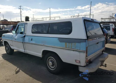 1968 Ford F-250 from USA, damaged, VIN F25HRC89705